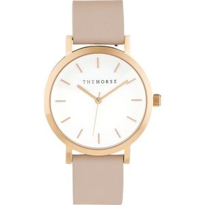 The Horse Rose Gold Blush Band Watch